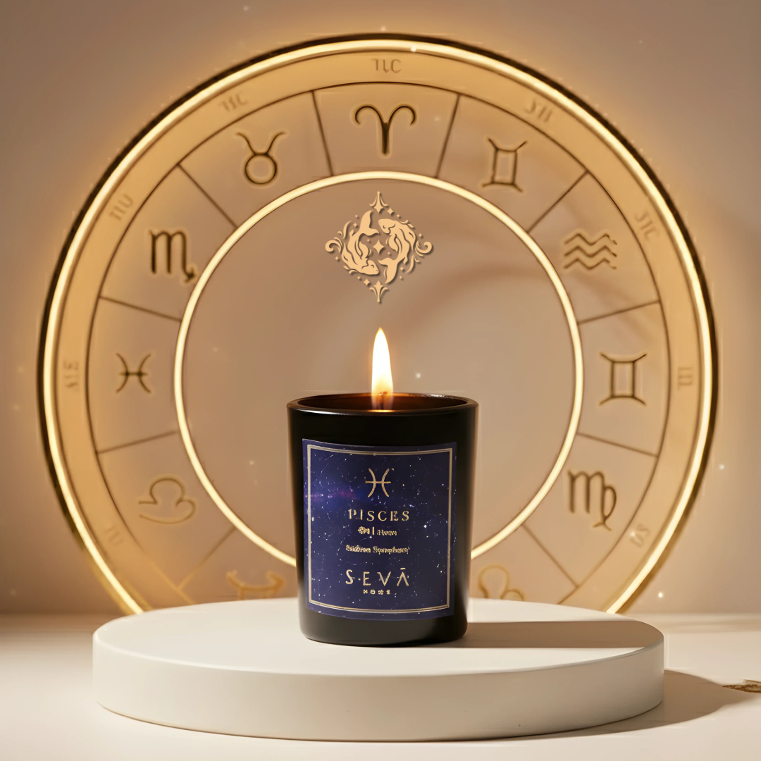 Zodiac Scented Candle - Pisces