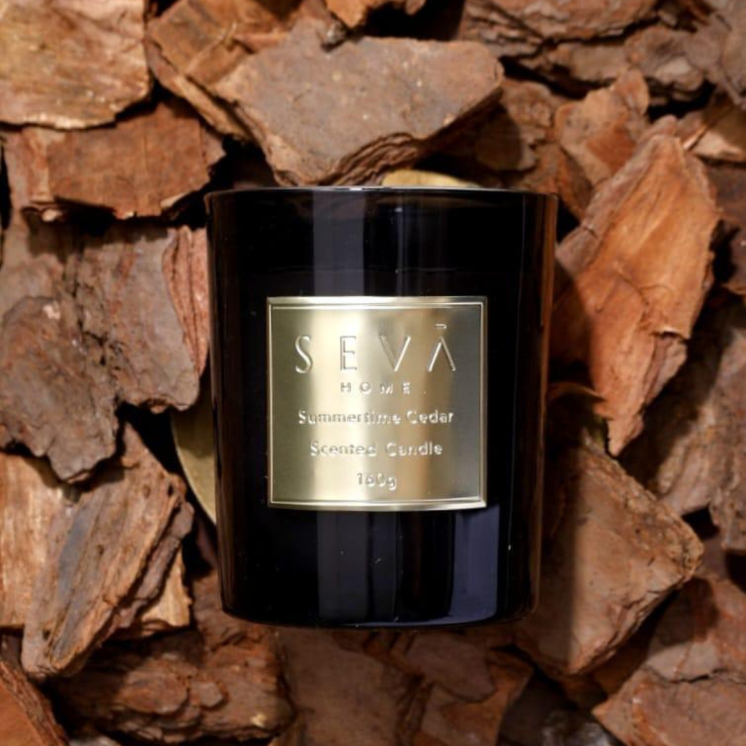 Signature Scented Candle - Summertime Cedar - Grande