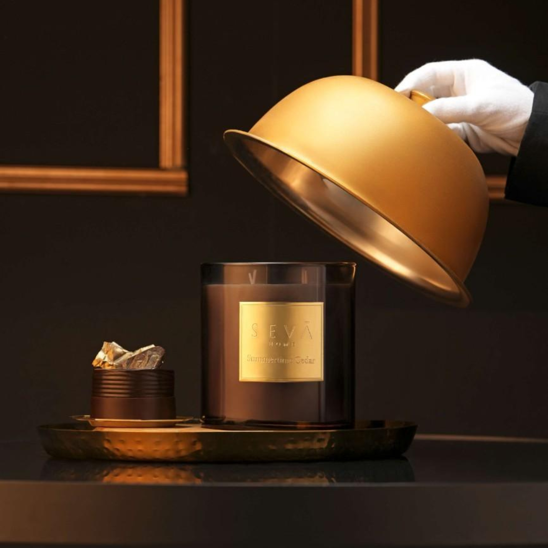 Signature Scented Candle - Summertime Cedar - Grande