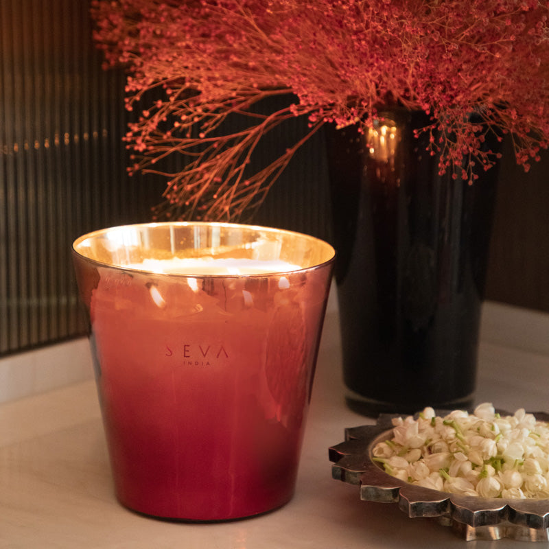 Avante Garde - Rose Gold Candle (Berries) Grande