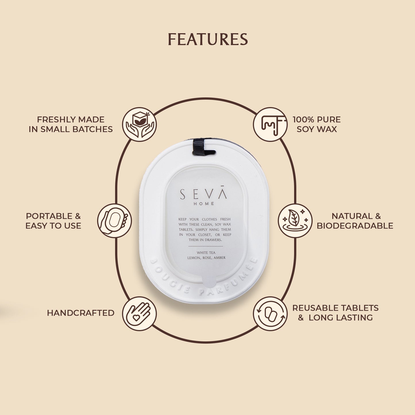 Closet Freshener - White Tea