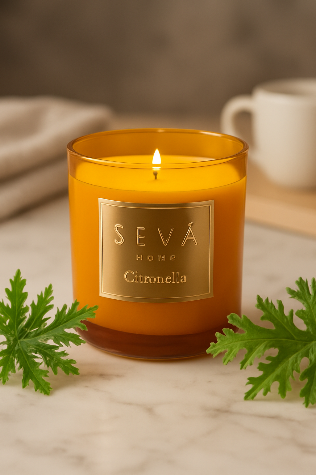 Signature Scented Candle - Citronella - Classic