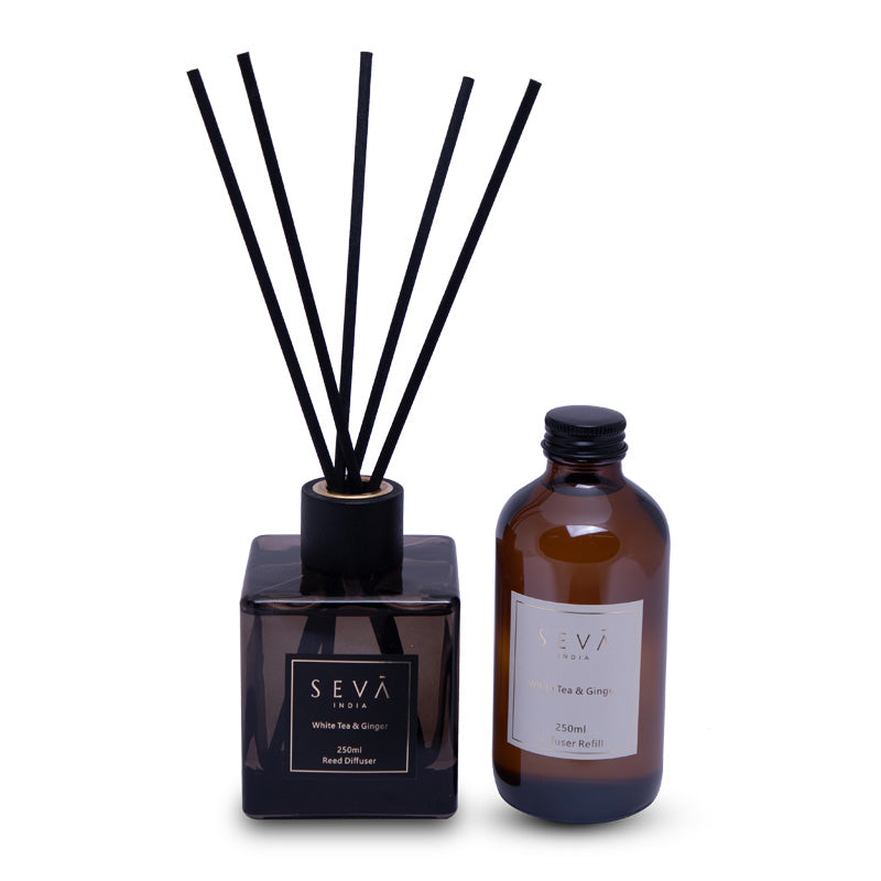 Reed Diffuser White Tea & Refill 250 ml - Combo