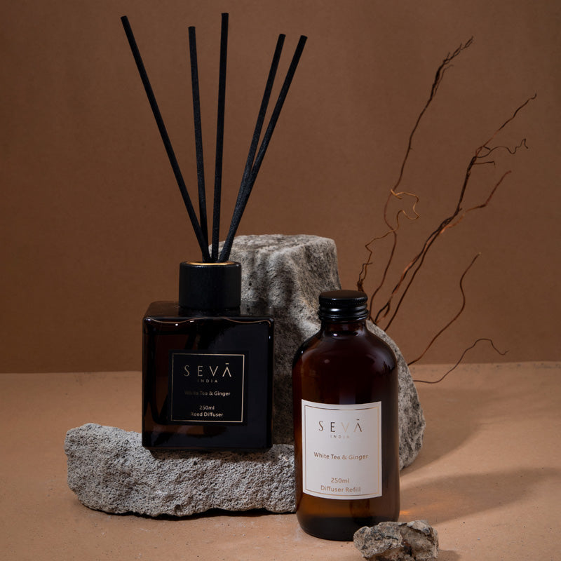 Reed Diffuser White Tea & Refill 250 ml - Combo