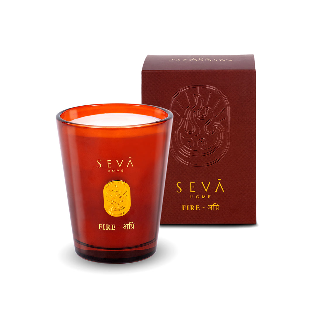 Elemental Fire अग्नि Scented Candle 400gms