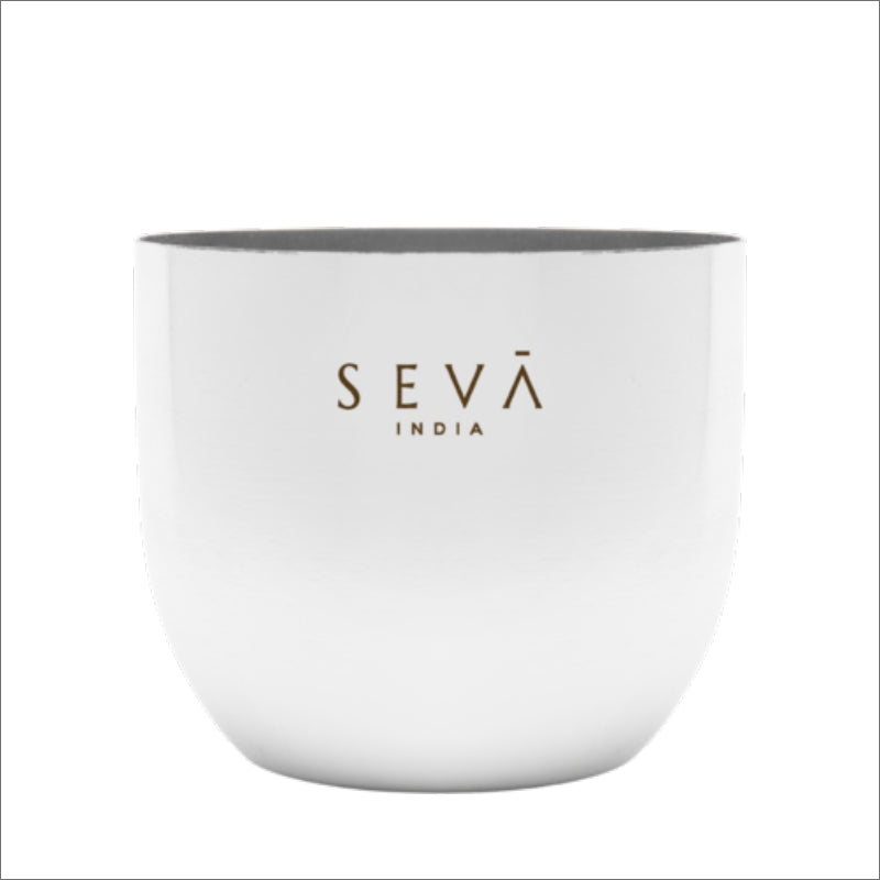 Heirloom Candle - Aqua (Silver)