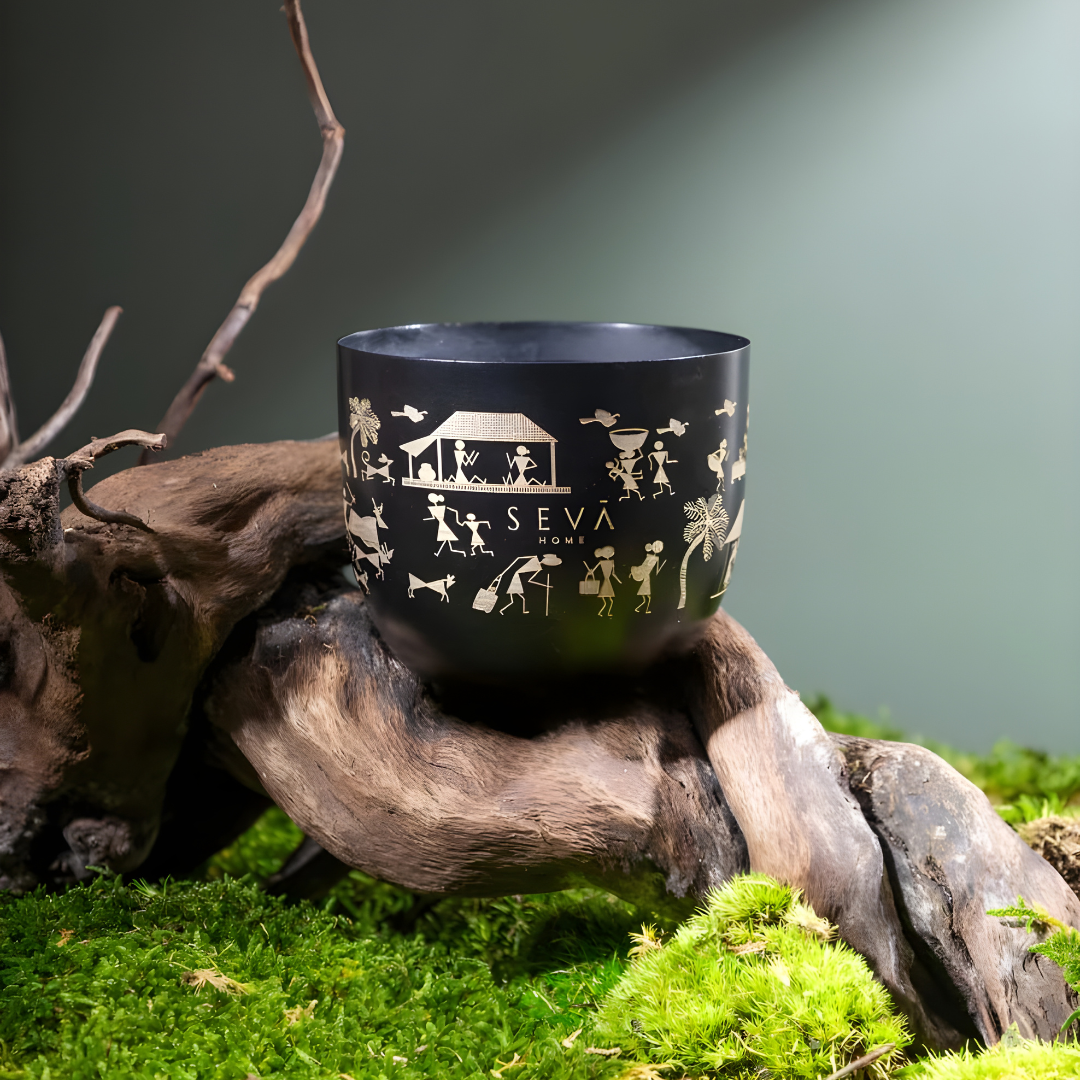 Heirloom Candle - Dil Se (Rustic Roots - Black) - Classic