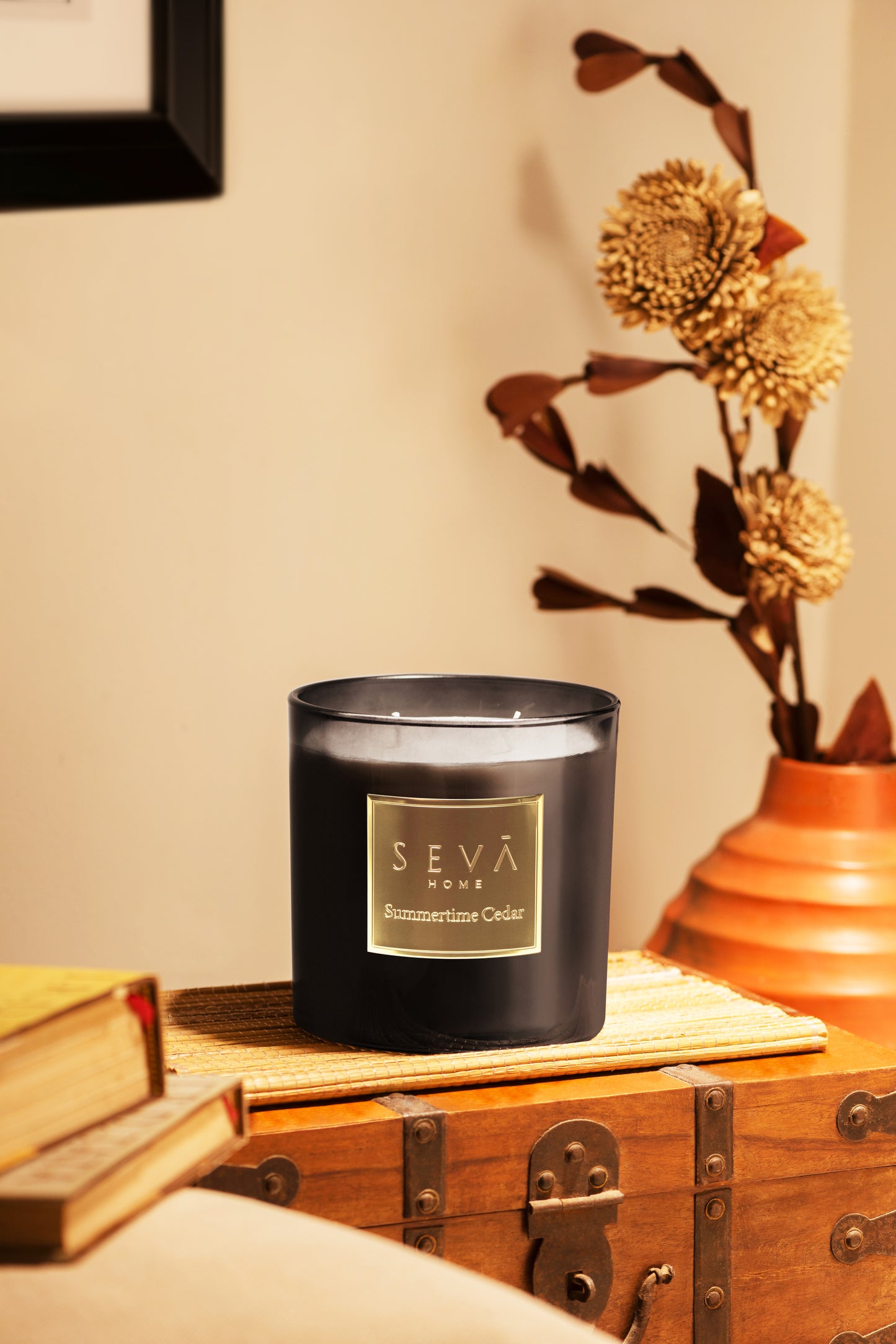 Signature Scented Candle - Summertime Cedar - Grande