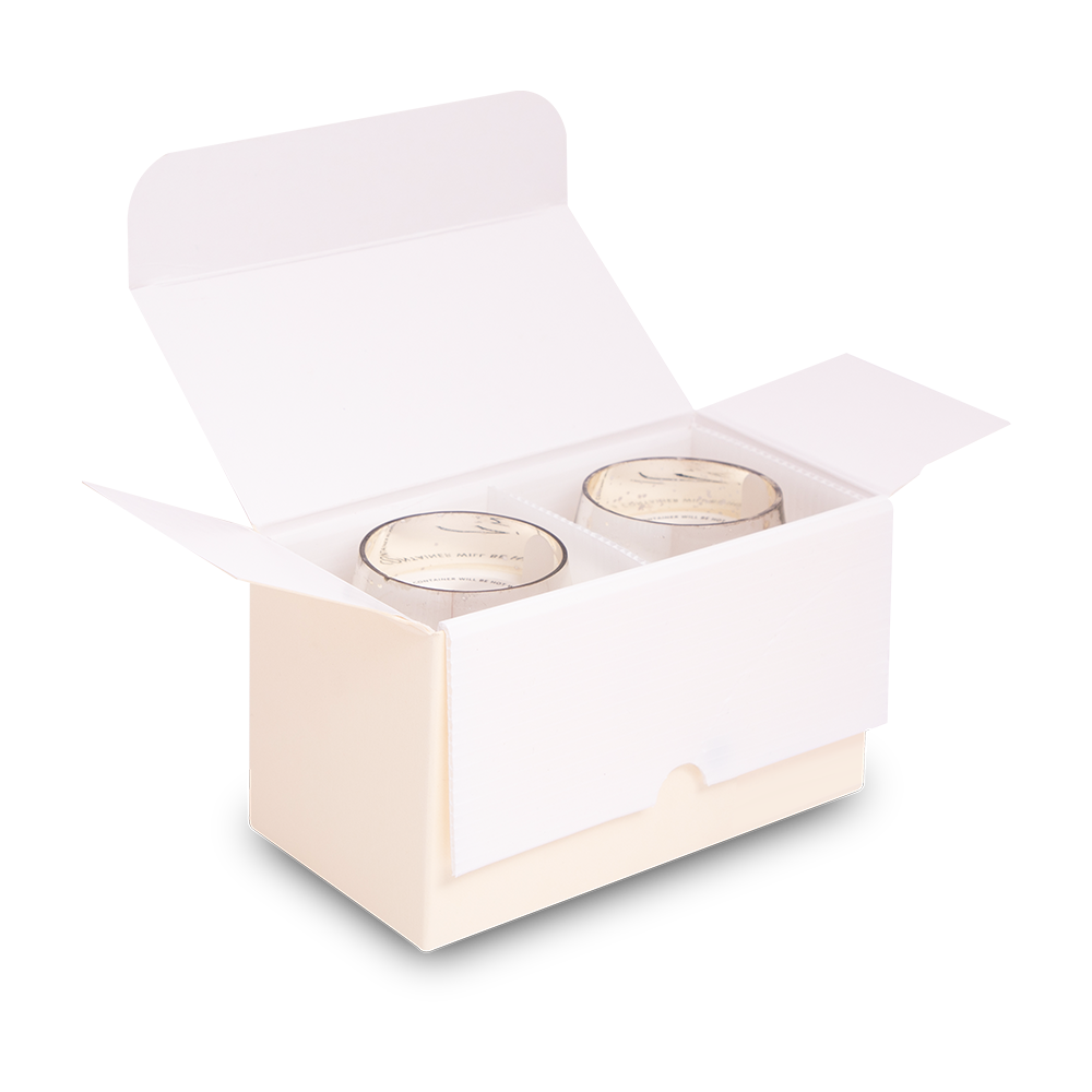 Royal Candle -Set of 2 (Silver) - Blanc