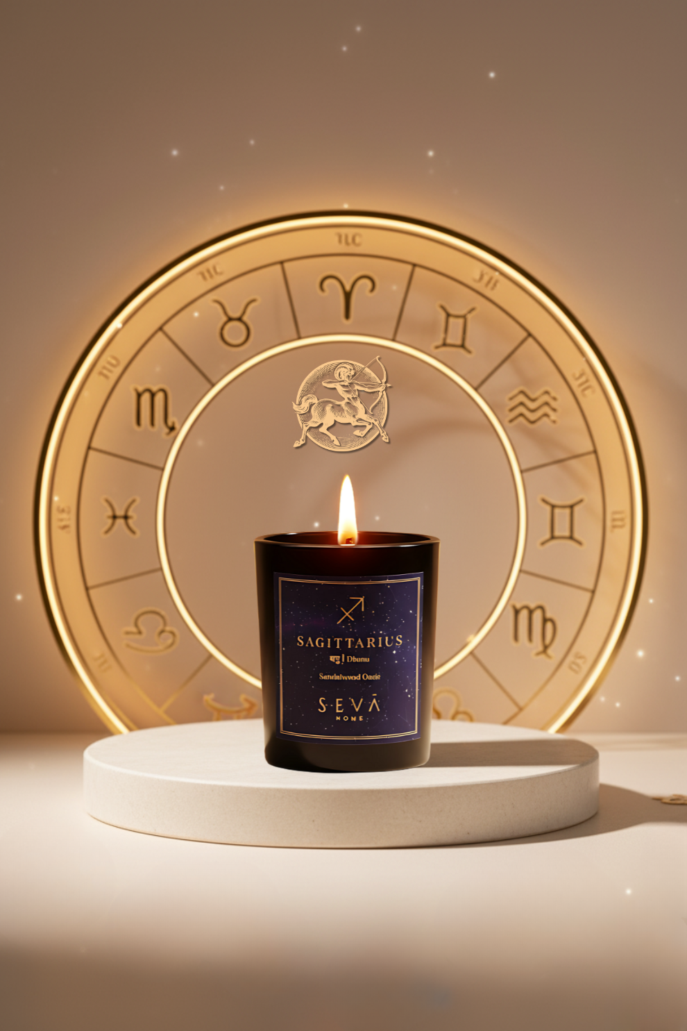 Zodiac Scented Candle - Sagittarius