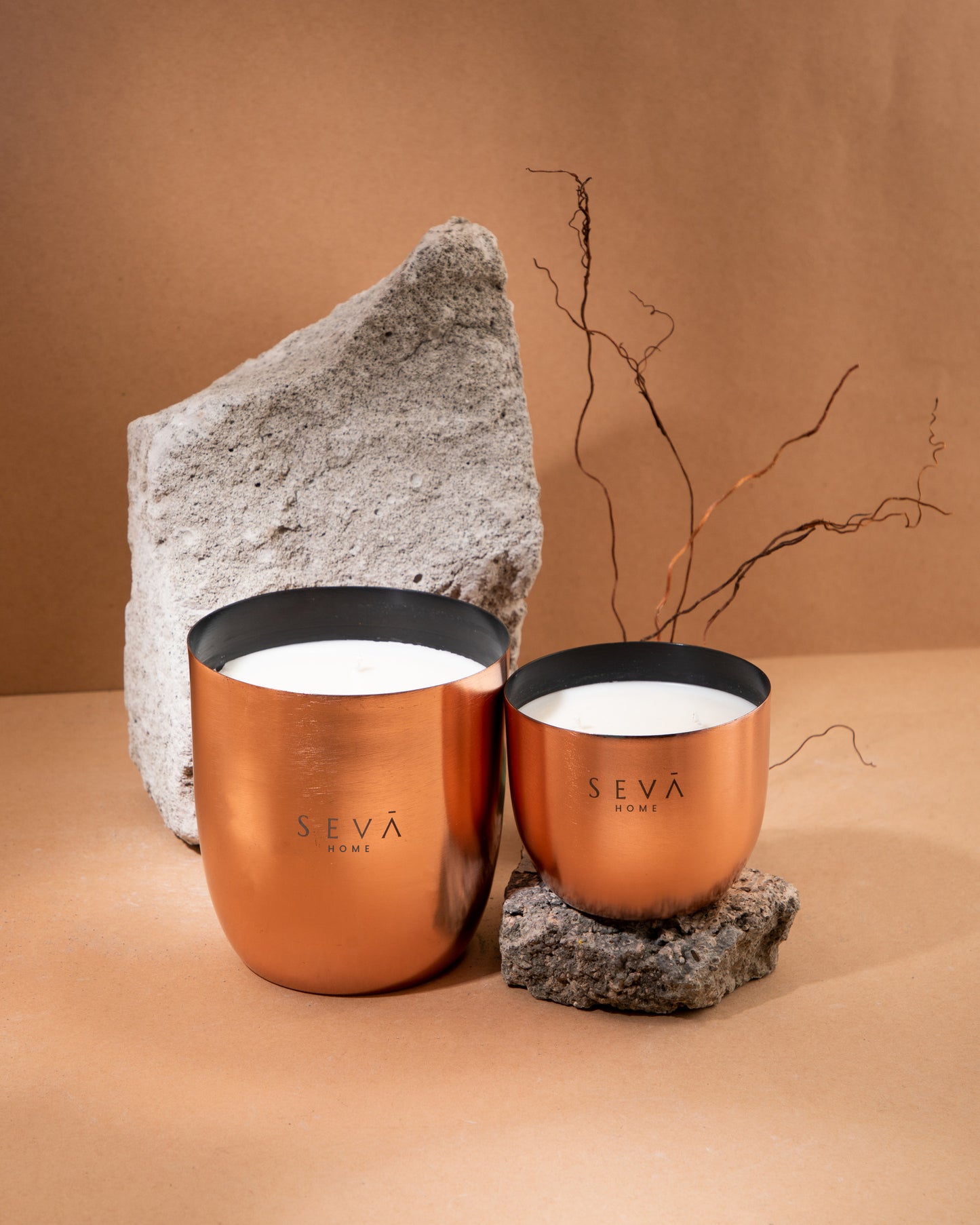 Heirloom Candle -Set Of 2 - Berries (Rose Gold)