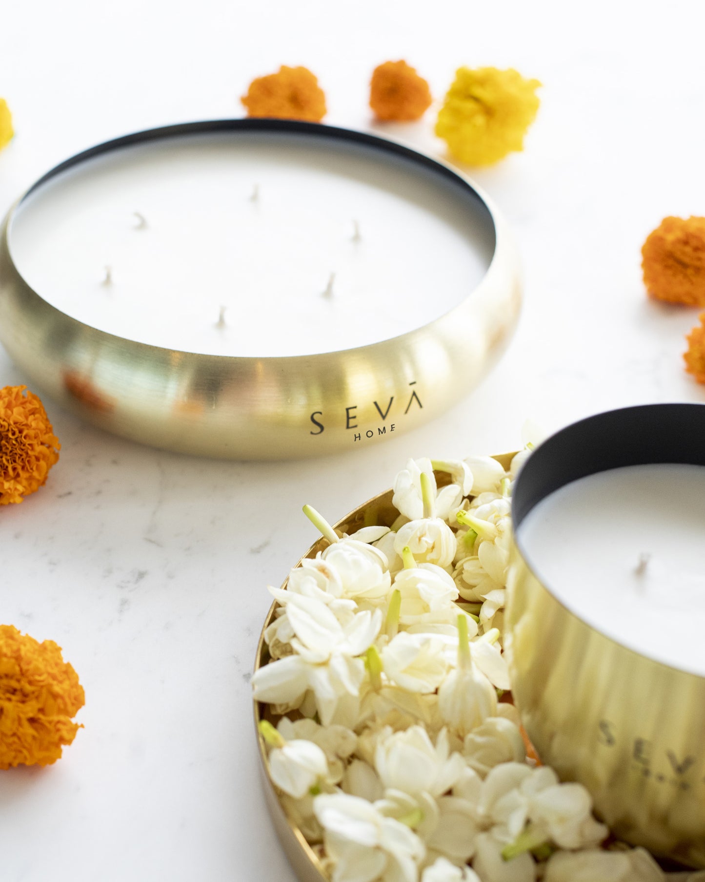 Medley Scented Candle - Bloom (Gold)