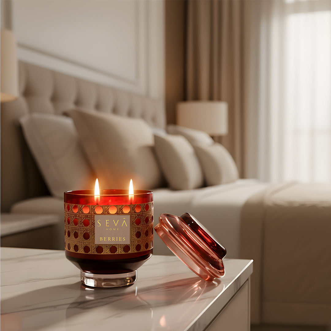 Sacred Spaces Scented Candle - Berries
