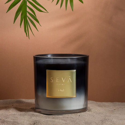 Signature Scented Candle - Oud - Grande