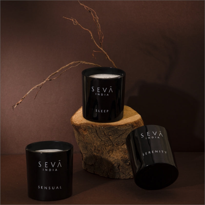The Vibes - Scented Candle Set of 3 - Small