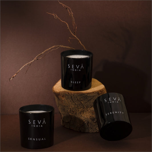 The Vibes - Scented Candle Set of 3 - Small