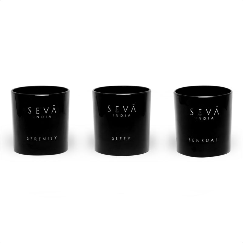 The Vibes - Scented Candle Set of 3 - Small