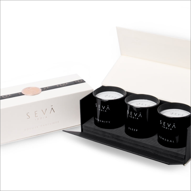 The Vibes - Scented Candle Set of 3 - Small