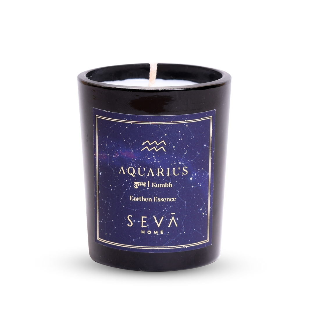Zodiac Scented Candle - Aquarius