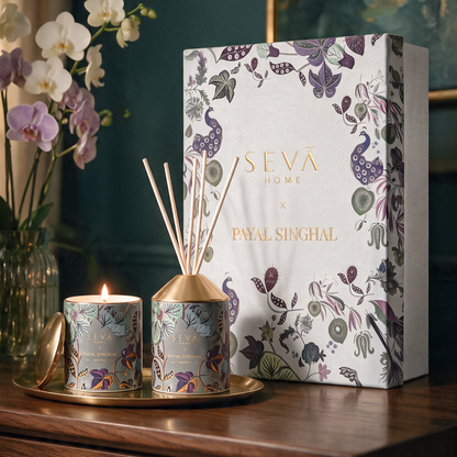 Seva X PS Gift Set Candle + Diffuser Jasmine
