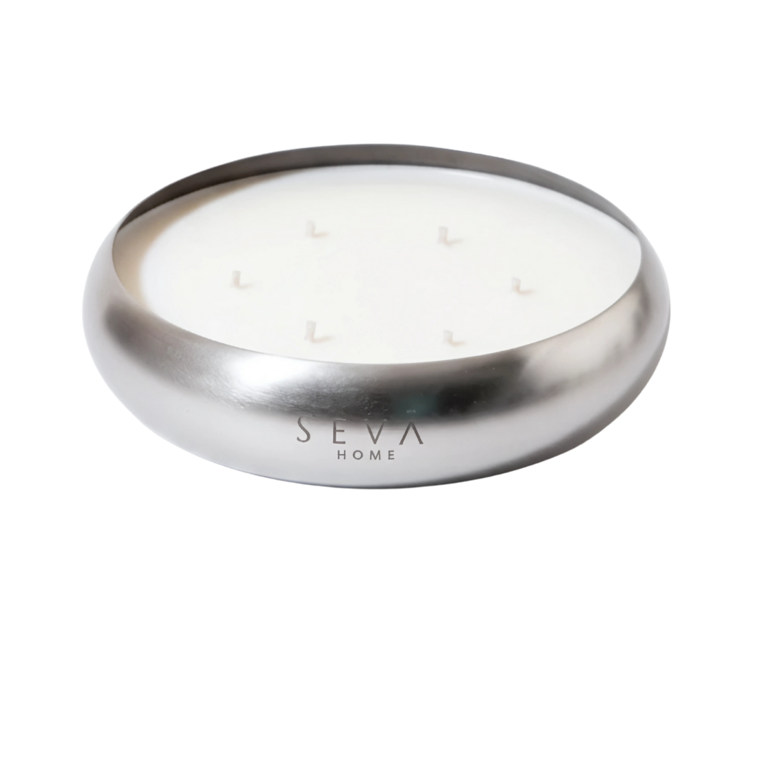 Medley Scented Candle - Aqua (Silver)