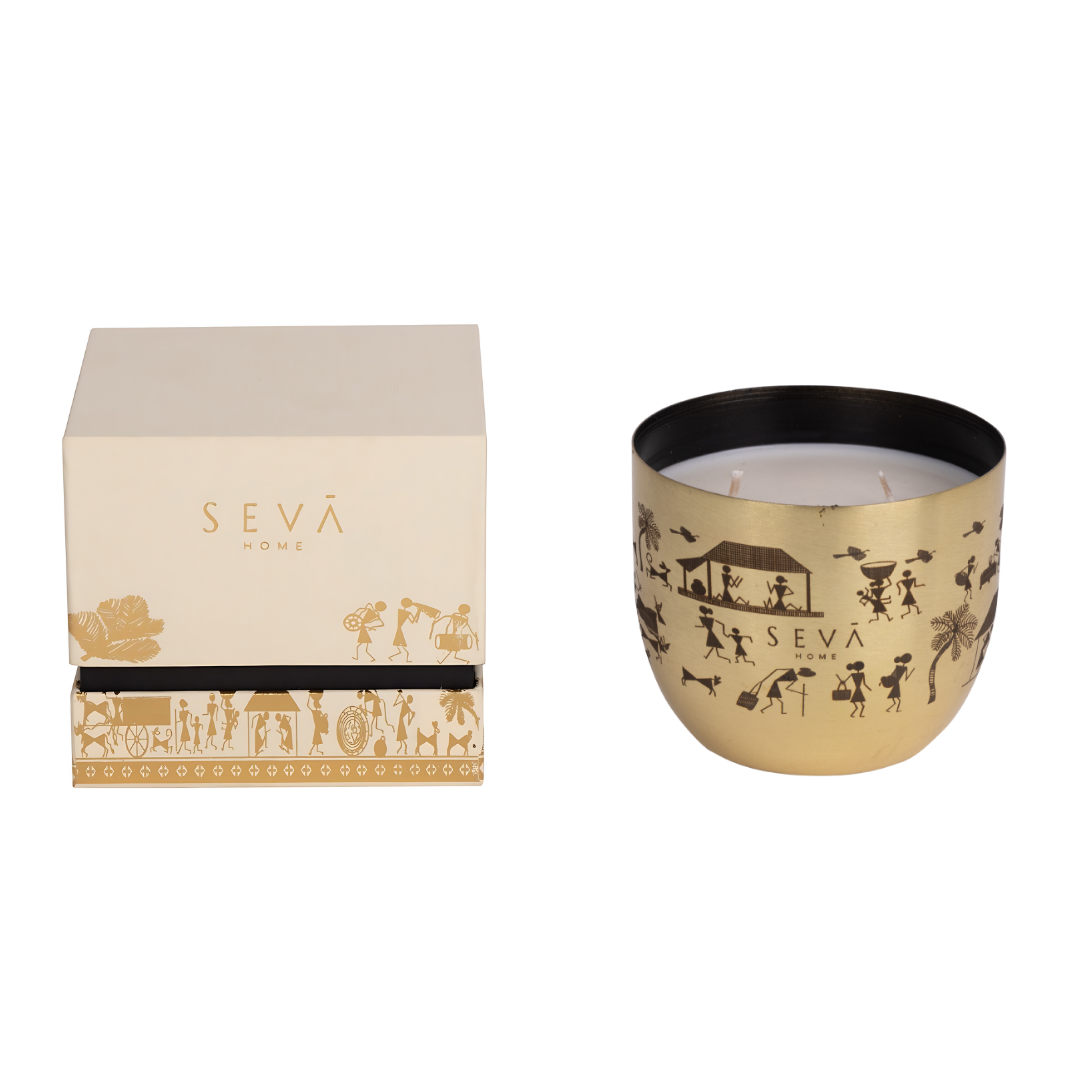 Heirloom Candle - Dil Se (Rustic Roots - Gold) - Classic