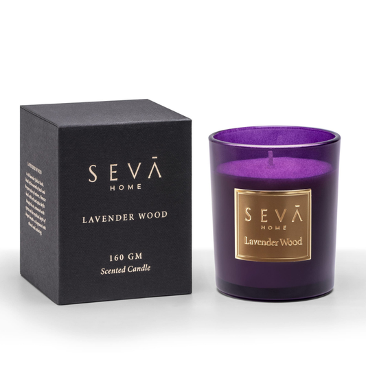 Signature Scented Candle - Lavender Wood - Classic