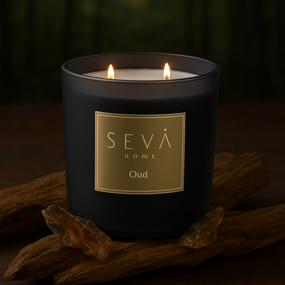 Signature Scented Candle - Oud - Classic