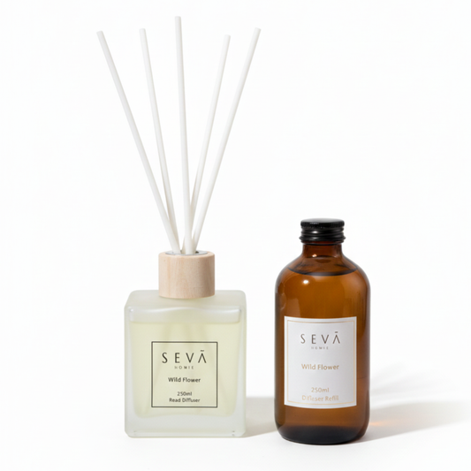 Reed Diffuser Wild Flower & Refill 250 ml - Combo