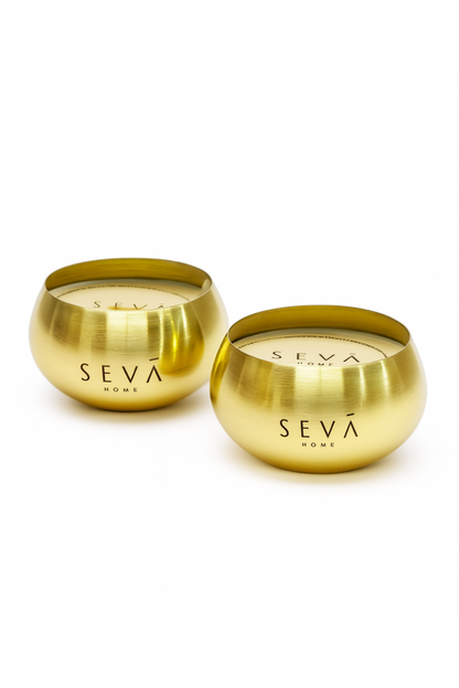 Micro Heirloom Candle Set of 2