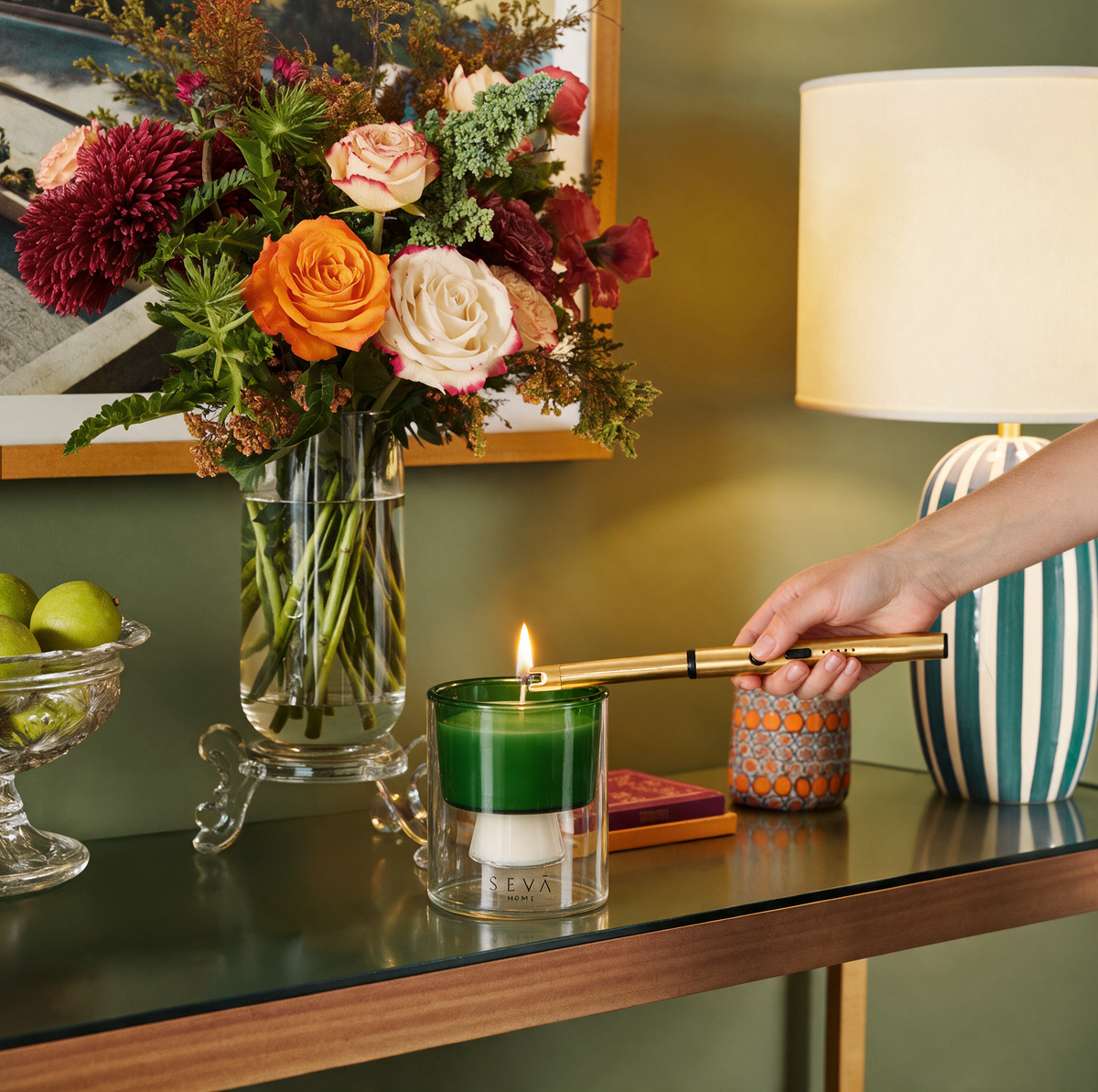 Goblet Scented Candle - Intense wood