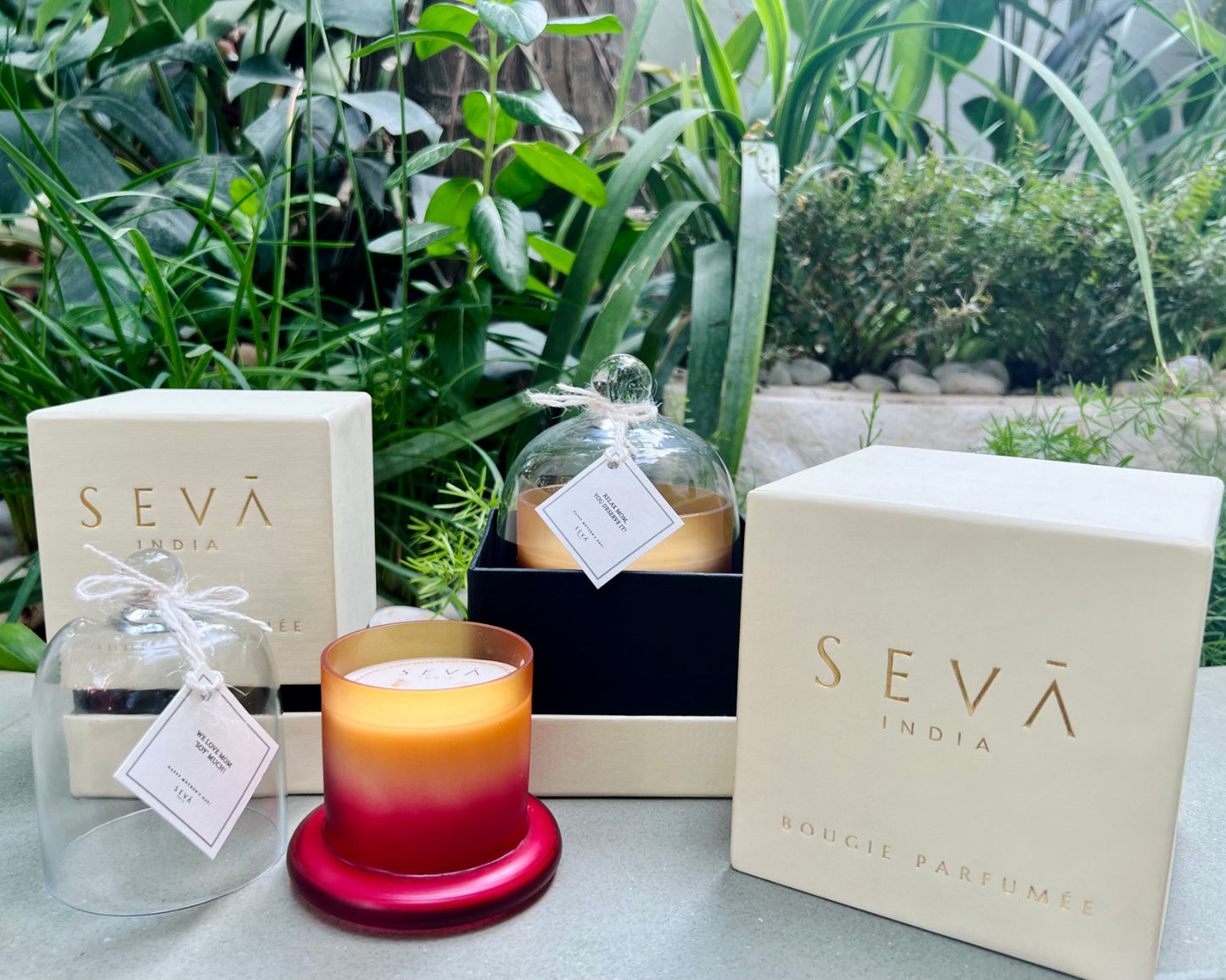 Fleur Bell Jar Candle