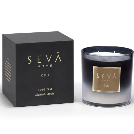 Signature Scented Candle - Oud - Grande