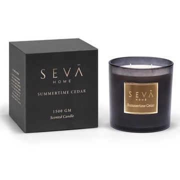 Signature Scented Candle - Summertime Cedar - Grande