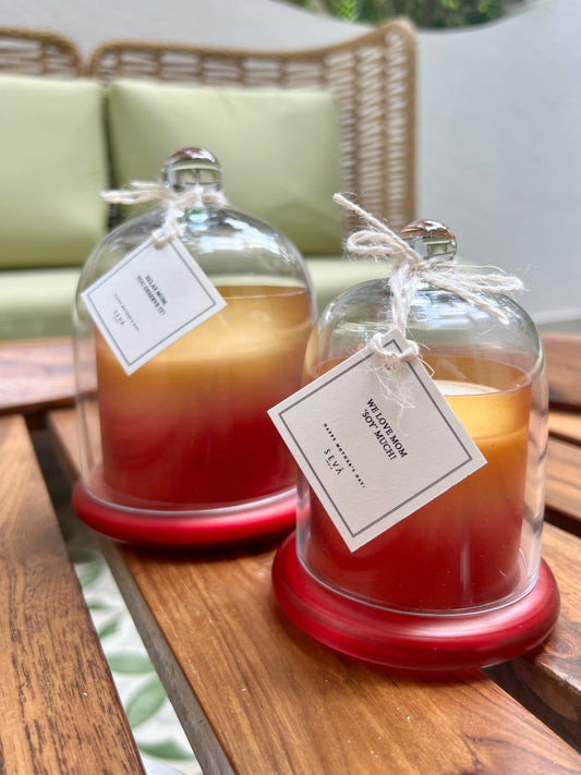 Fleur Bell Jar Candle