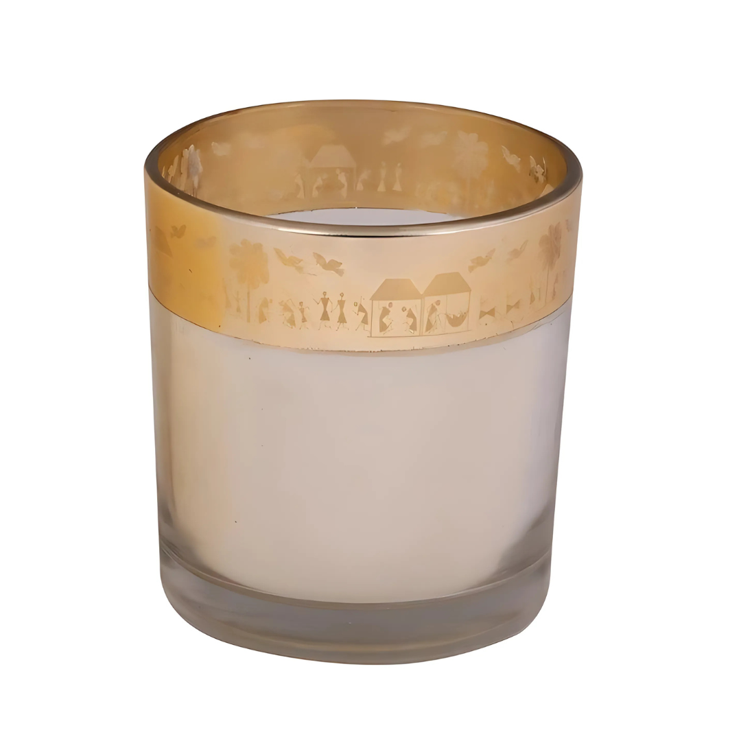 Enchante Candle - Dil Se (Saffron Silk - Lifestyle)