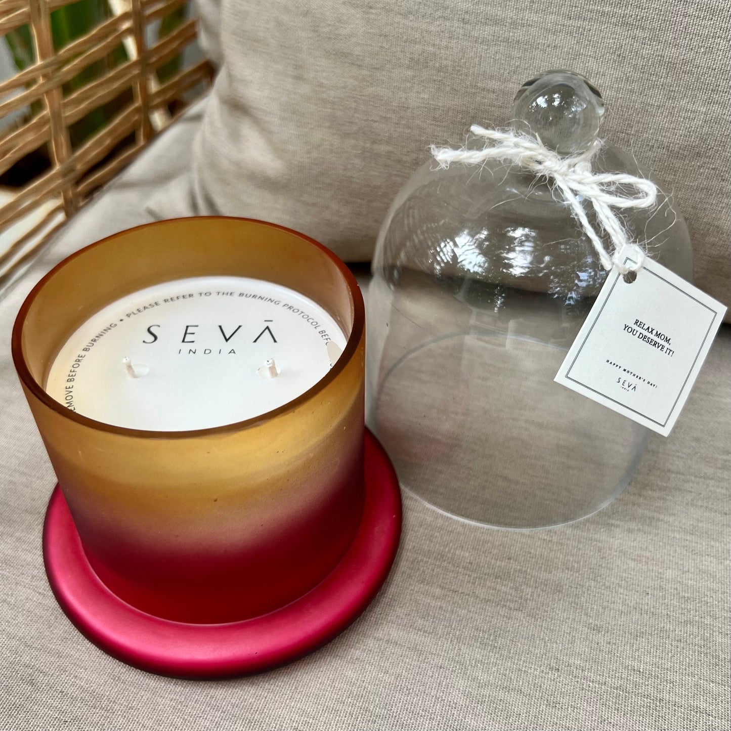 Fleur Bell Jar Candle