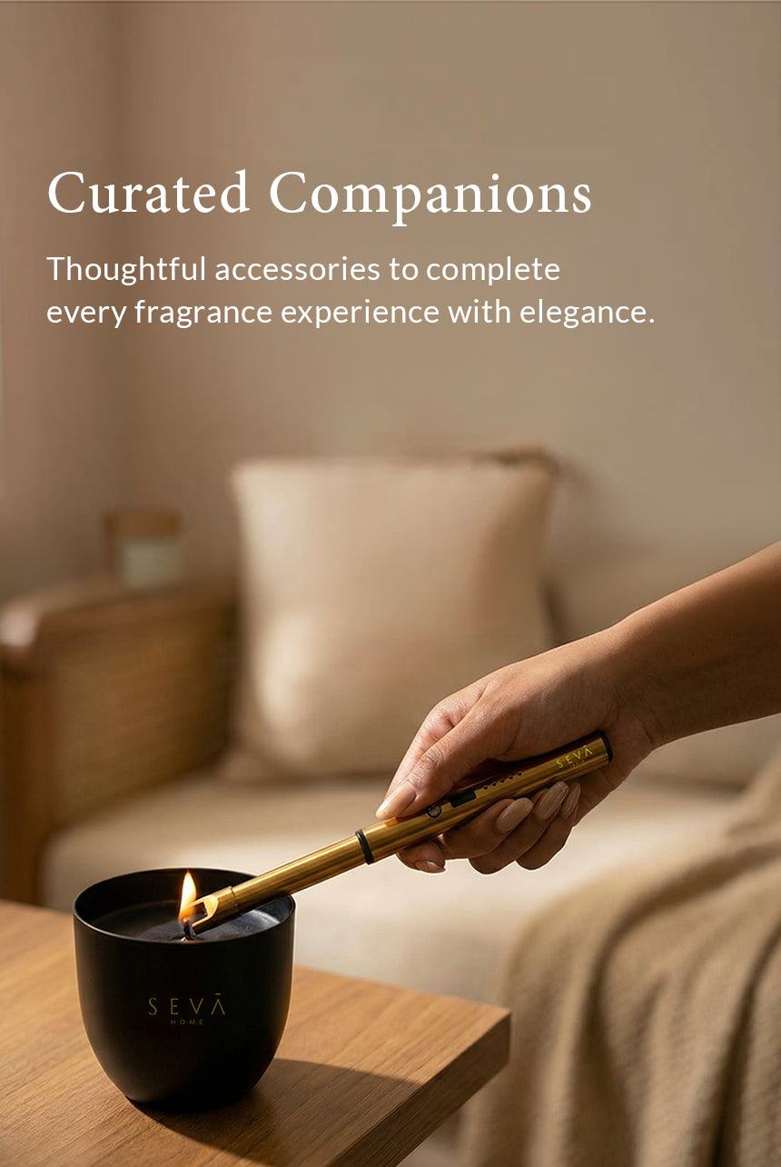 Seva Home home fragrance collection banner