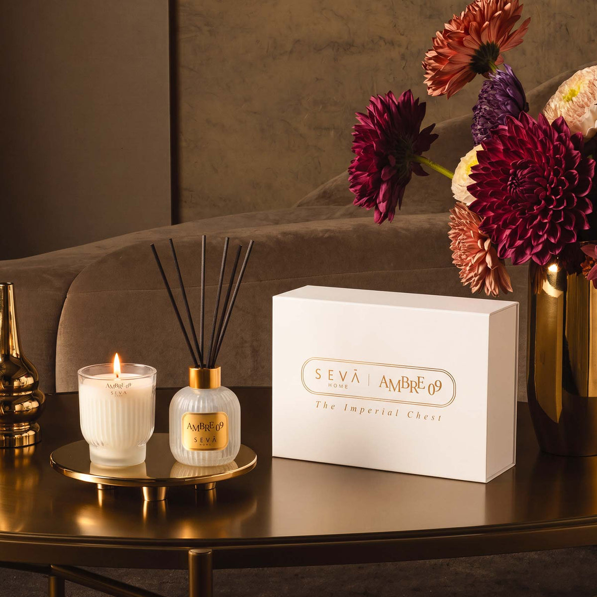 The Imperial Chest Fragrance Gift Set - Ambre 09