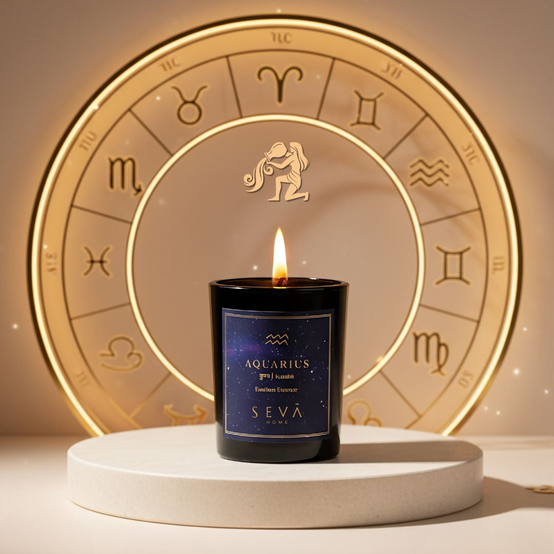 Zodiac Scented Candle - Aquarius