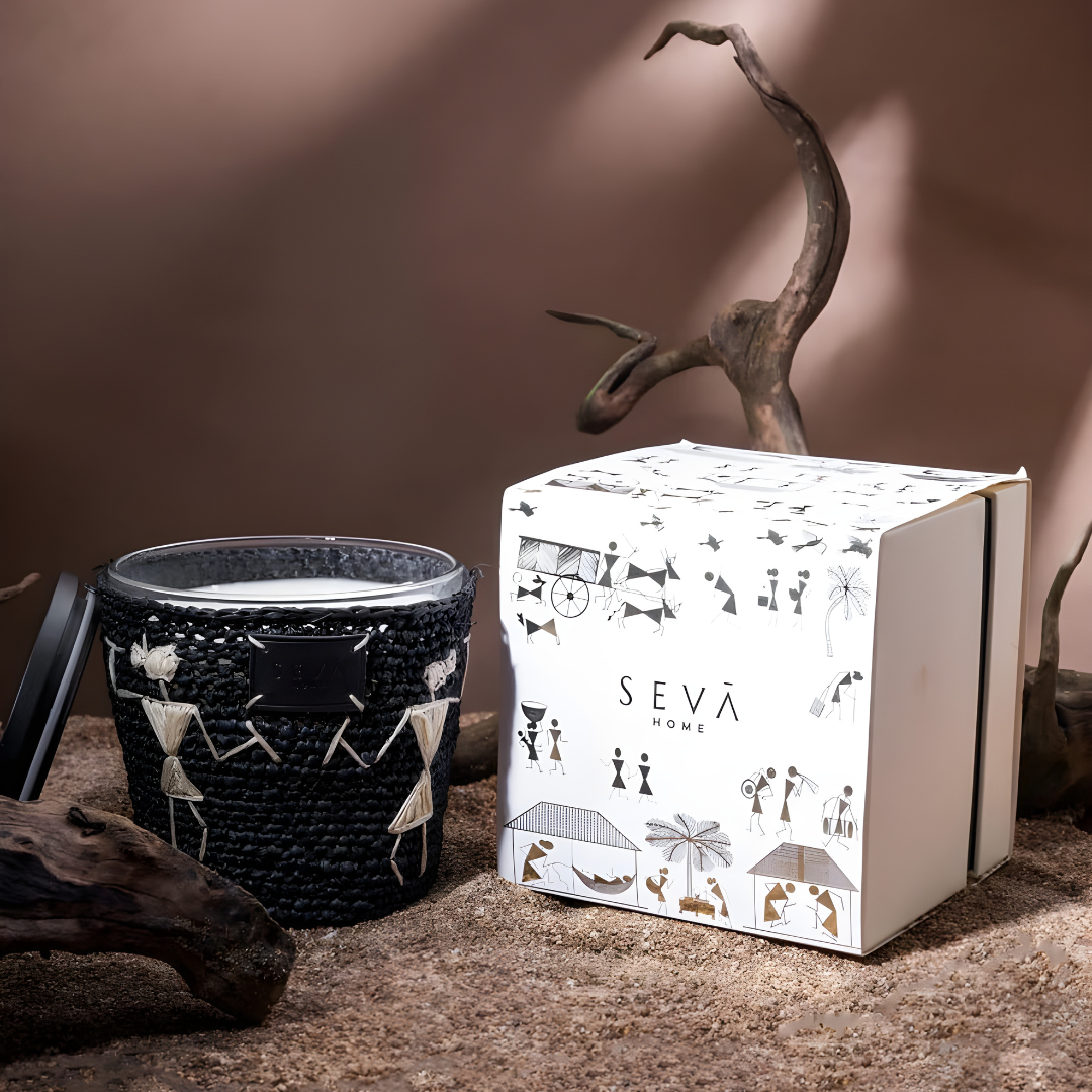 Avante Garde Candle - Dil Se - Mandarin (Black - Medium)