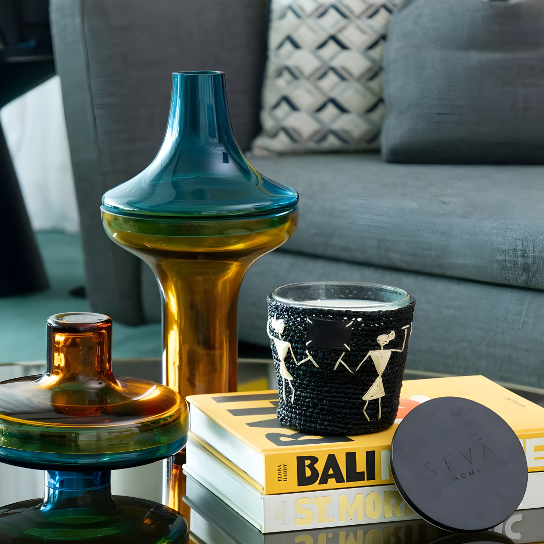 Avante Garde Candle - Dil Se - Mandarin (Black - Medium)