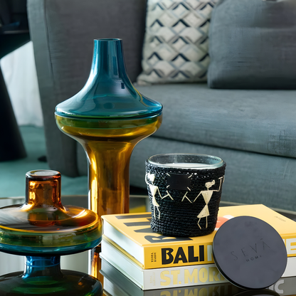 Avante Garde Candle - Dil Se - Mandarin (Black - Medium)