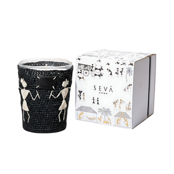 Avante Garde Candle - Dil Se - Mandarin (Black - Tall)