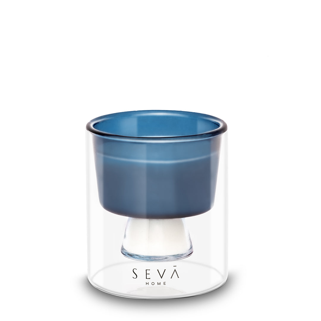 Goblet Scented Candle - Aqua