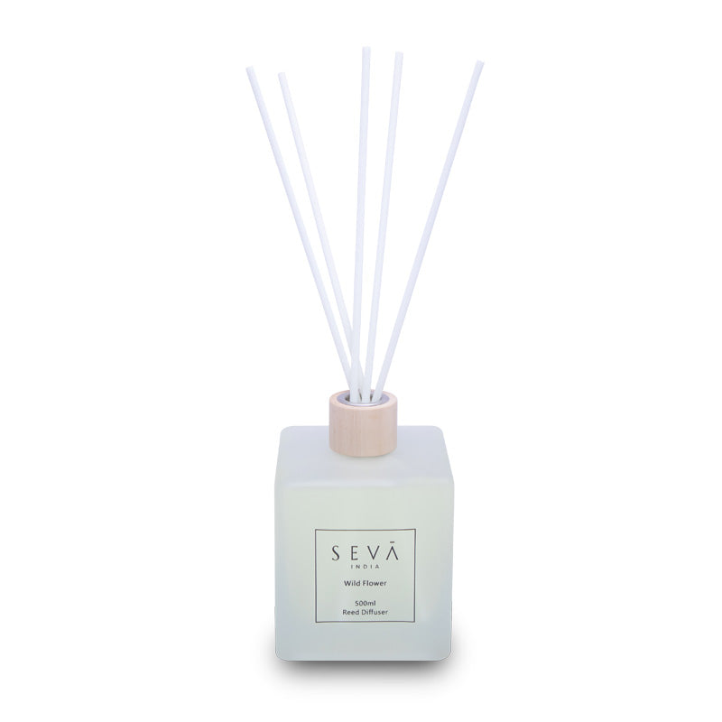 Premium Scented Reed Diffuser | Wild Flower | Seva Home