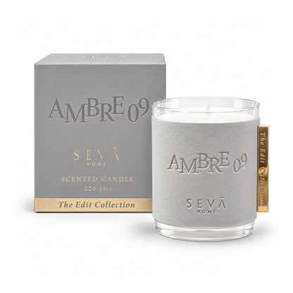 The Edit Scented Candle - Ambre 09