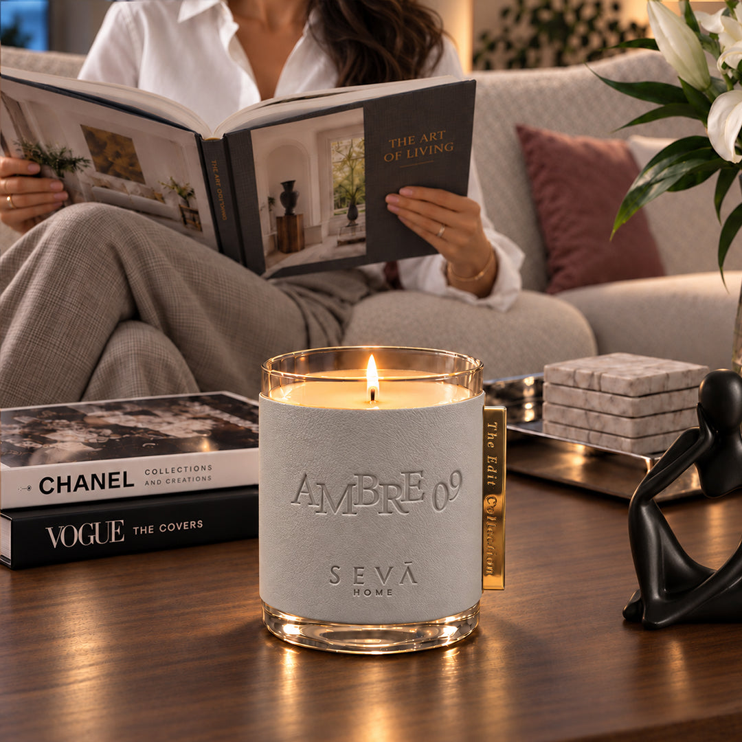 The Edit Scented Candle - Ambre 09