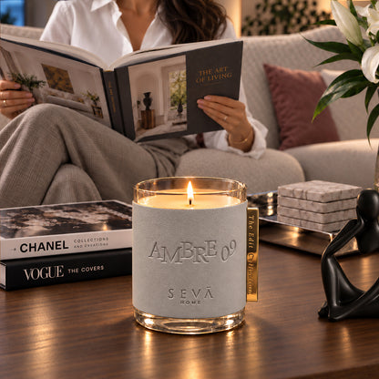 The Edit Scented Candle - Ambre 09