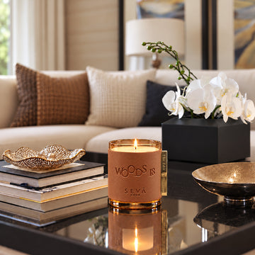 The Edit Scented Candle - Woods 18